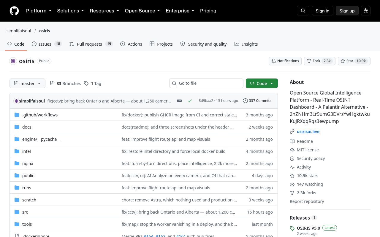GitHub: simplifaisoul/osiris